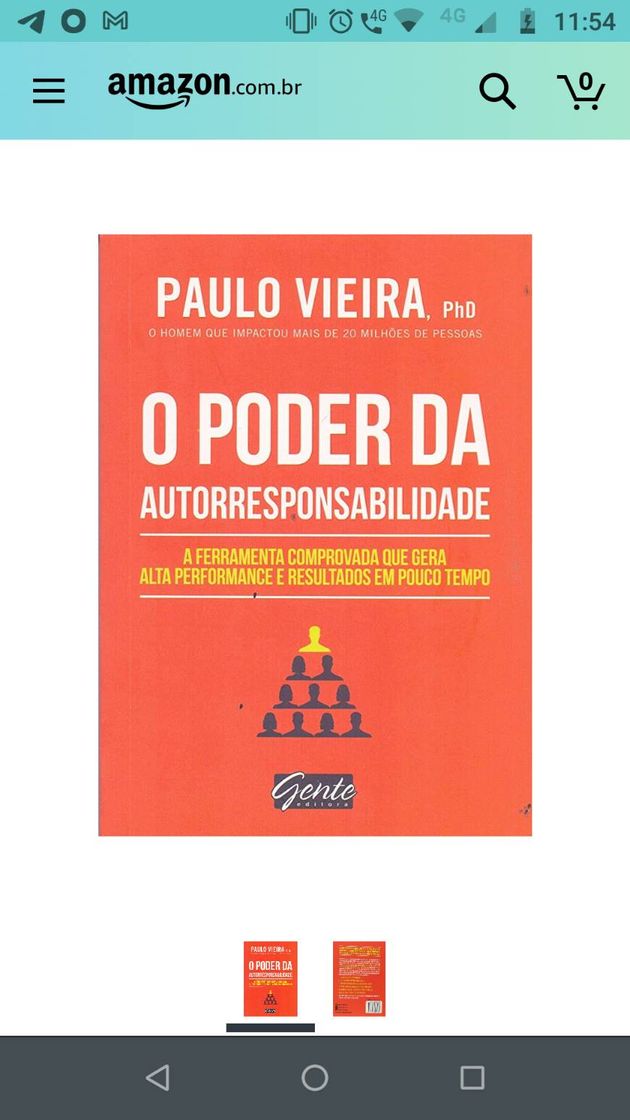 Book O poder da autoresponsabilidade