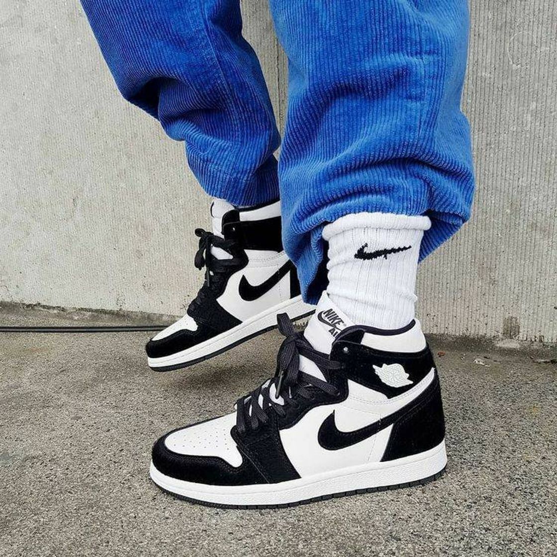 Moda Air Jordan 1 Retrô High OG Panda 🐼