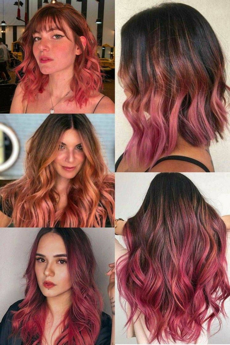 Moda Idéia de cor de cabelo✨