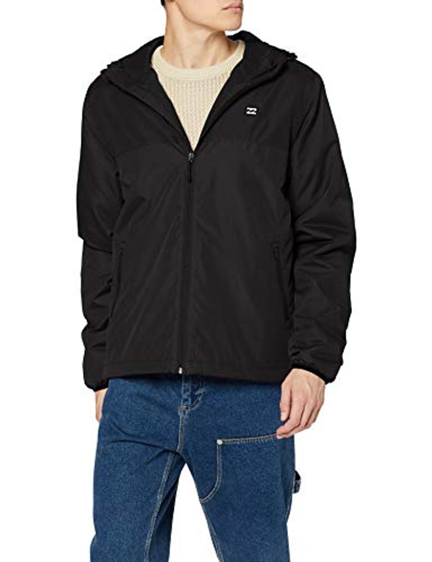 Fashion BILLABONG Bus Stop Jacket Chaqueta deportiva, Negro