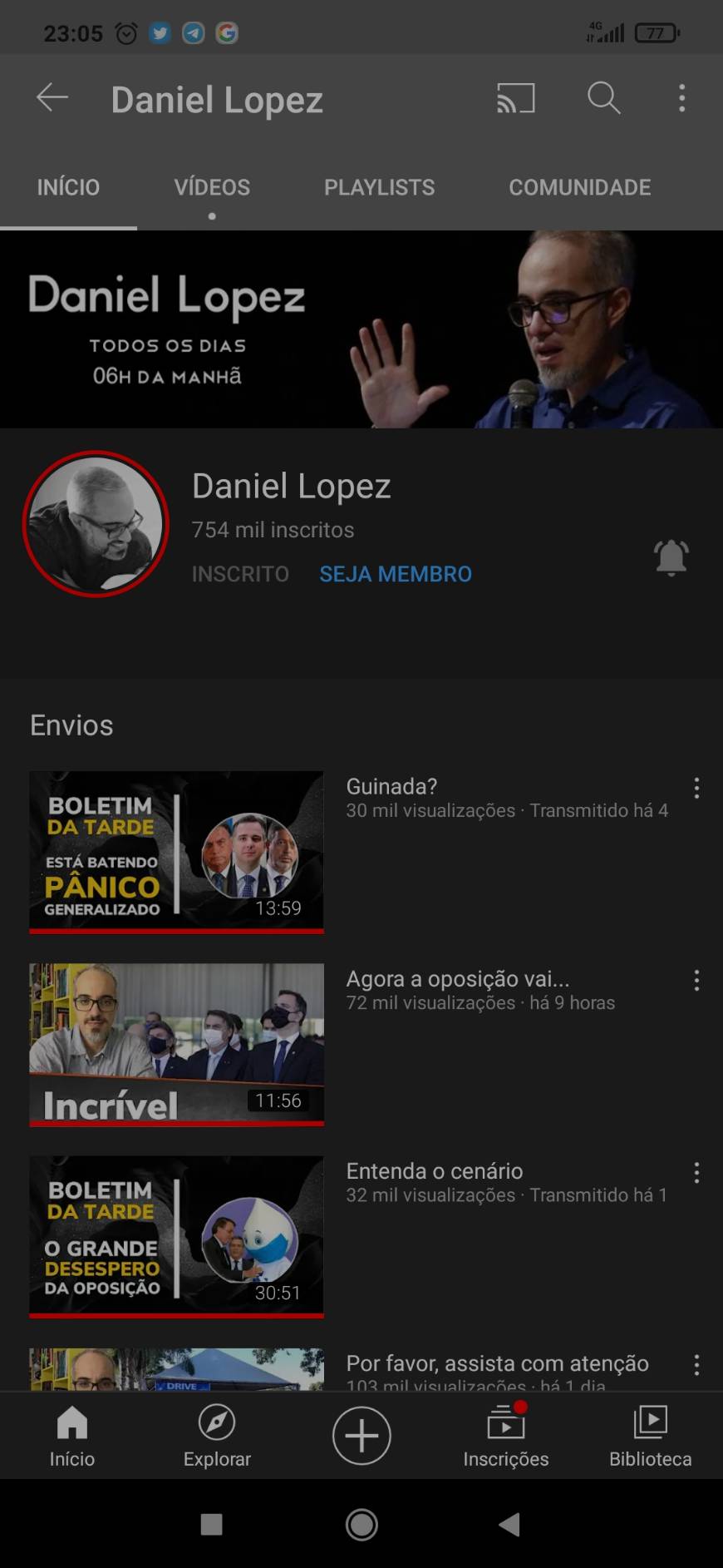 Fashion Daniel López Rosetti política aqui e lá fora 