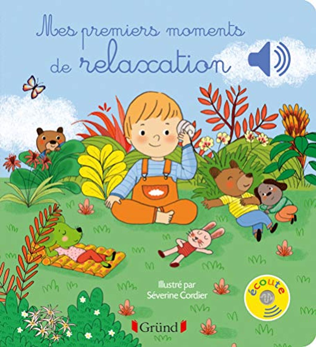 Book Mes premiers moments de relaxation - livre sonore avec 6 puces - des 1 an (Mes premiers livres sonores)