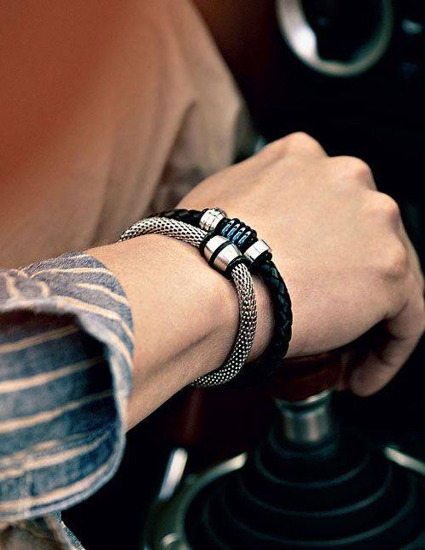 Fashion Pulseira masculina 