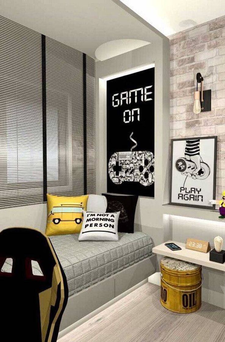 Fashion Decorações para quarto maculino 