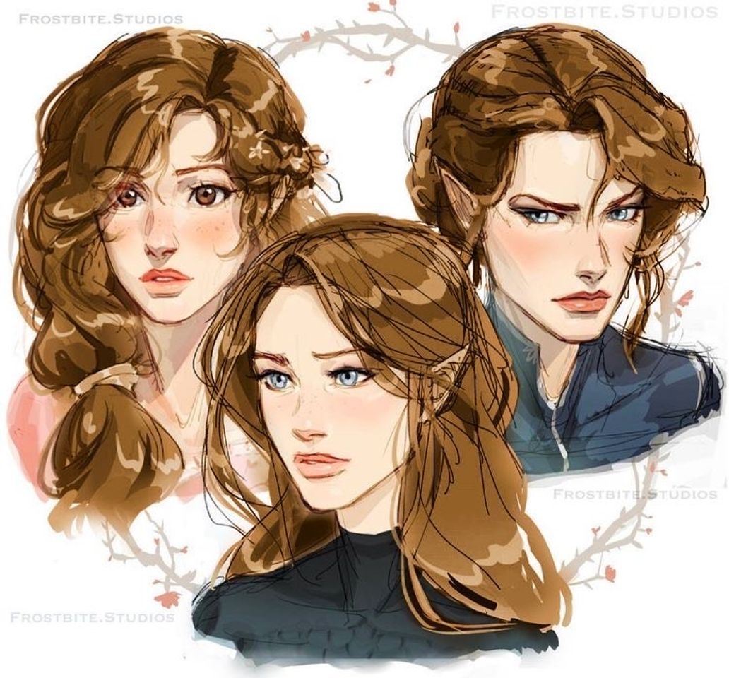 Fashion Irmãs Archeron, Elain, Feyre e Nestha