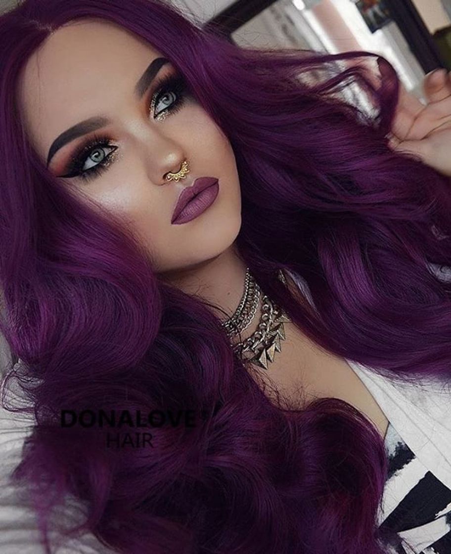 Fashion Cabelo roxo