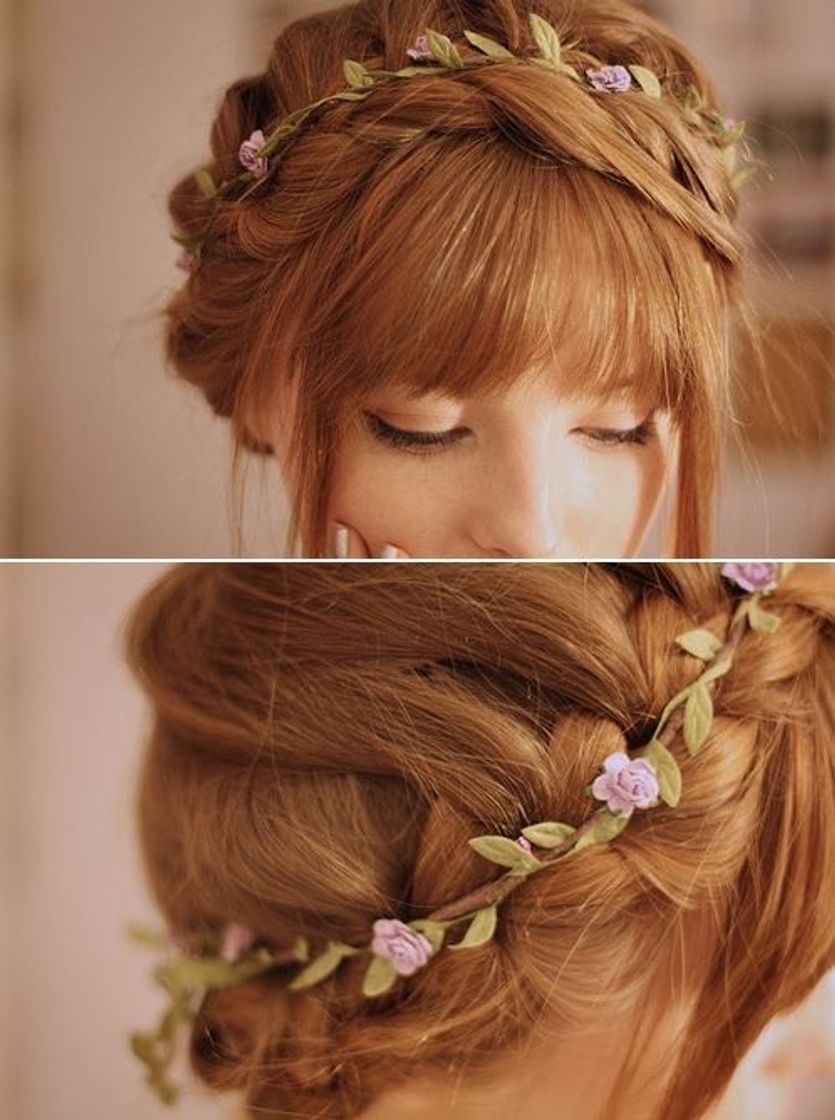 Moda Penteado princesa 