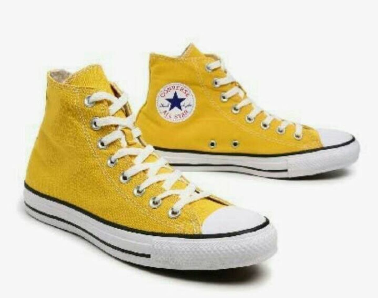 Moda all star amarelo