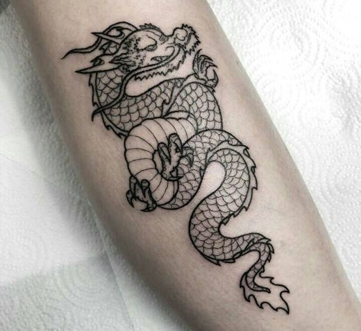 tattoo dragão