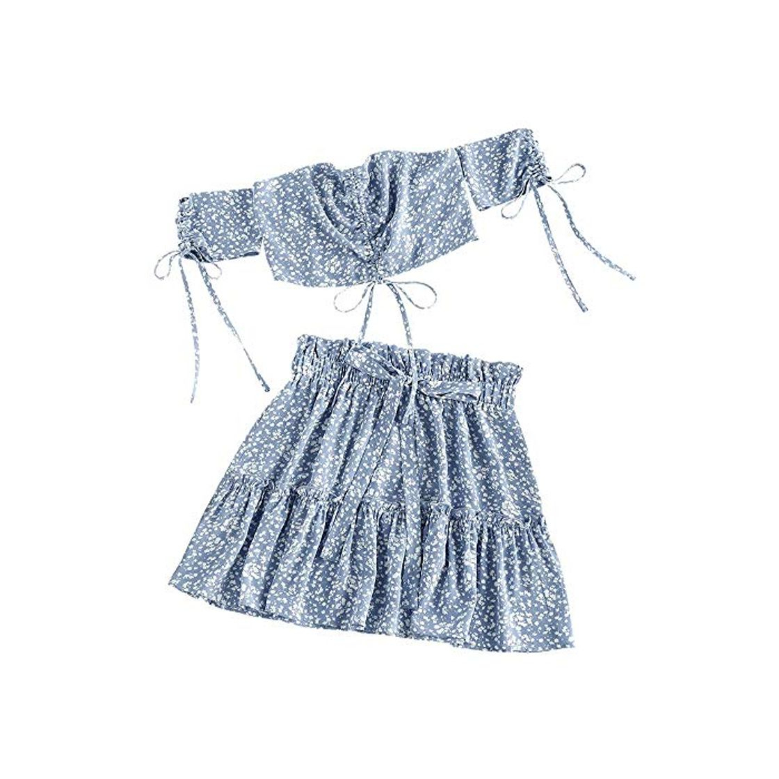 Social ZAFUL - Vestido de dos piezas para mujer