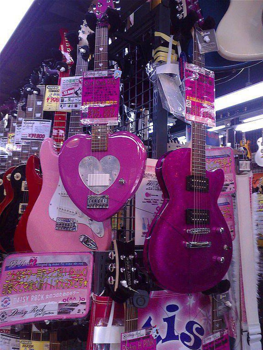 Moda guitarras 