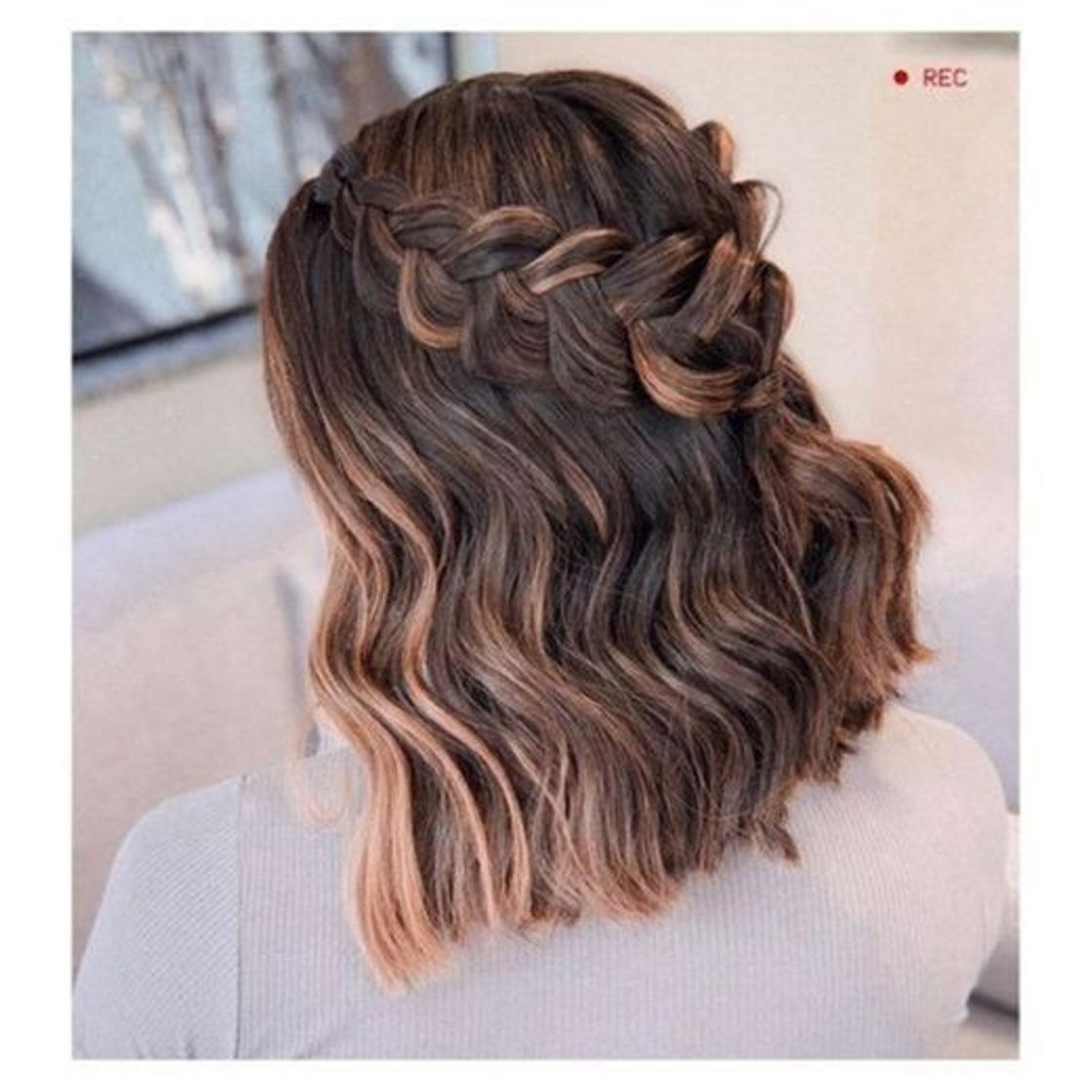 Belleza Penteado de cabelo curto