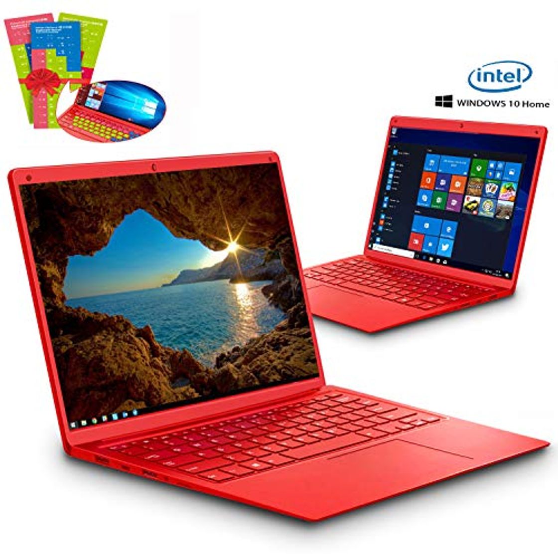 Social Ordenador Portatil Intel Celeron J3455 Ultrabook 14.1’IPS/HD Notebook Intel Core 6GB RAM