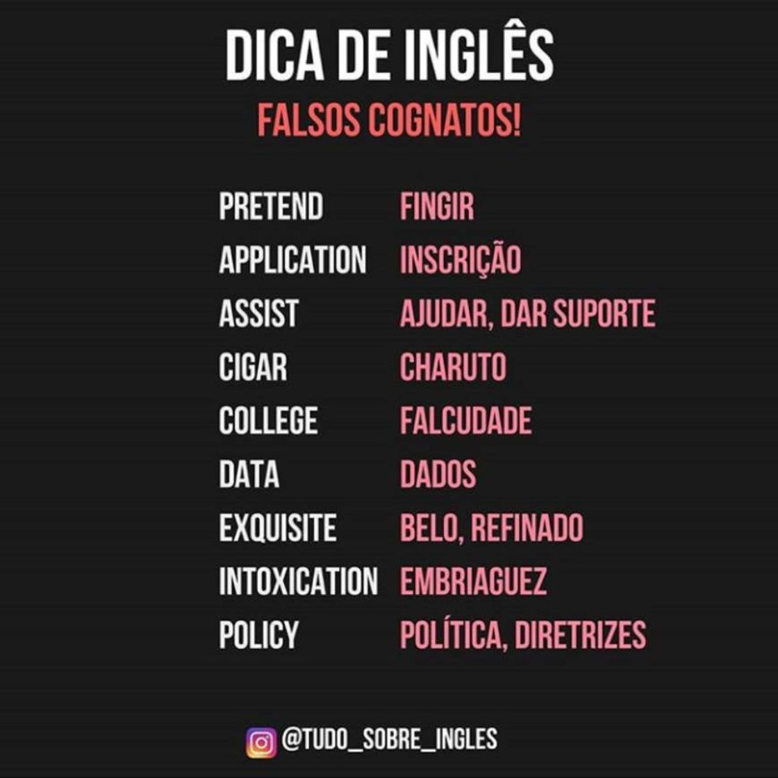 Social Inglês traduções