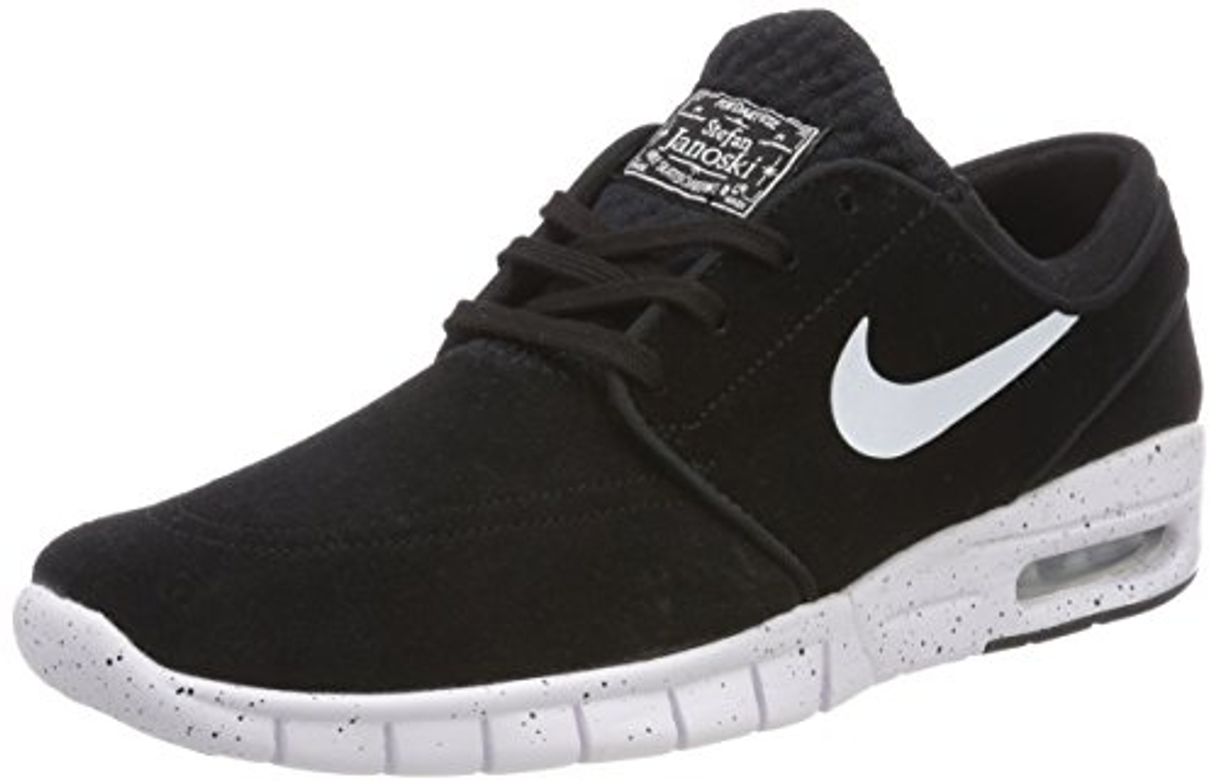 Social Nike Stefan Janoski MAX L, Zapatillas de Skateboarding para Niños, Negro