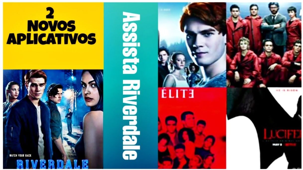 Fashion 2 Novos APPS Para ASSISTIR Riverdale (e outras Séries) - YouTube