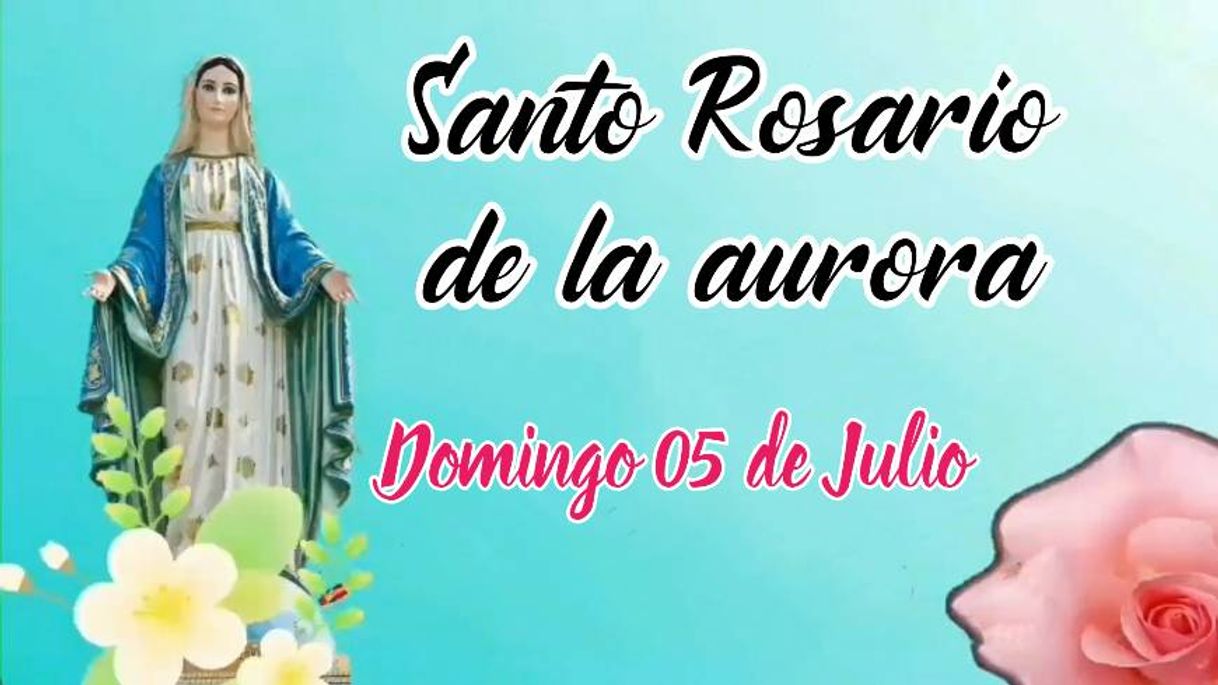 Moda Santo Rosario de hoy Domingo 05 de Julio 2020 