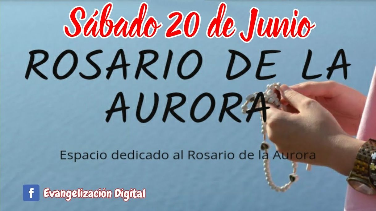 Santo Rosario de Hoy Sábado 20 de Junio 2020 - YouTube
