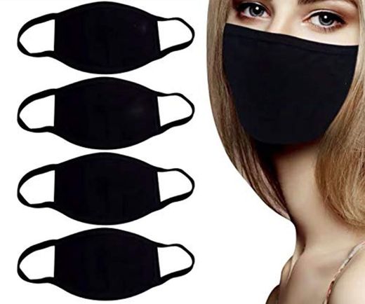 5 mascarillas de protección para la cara