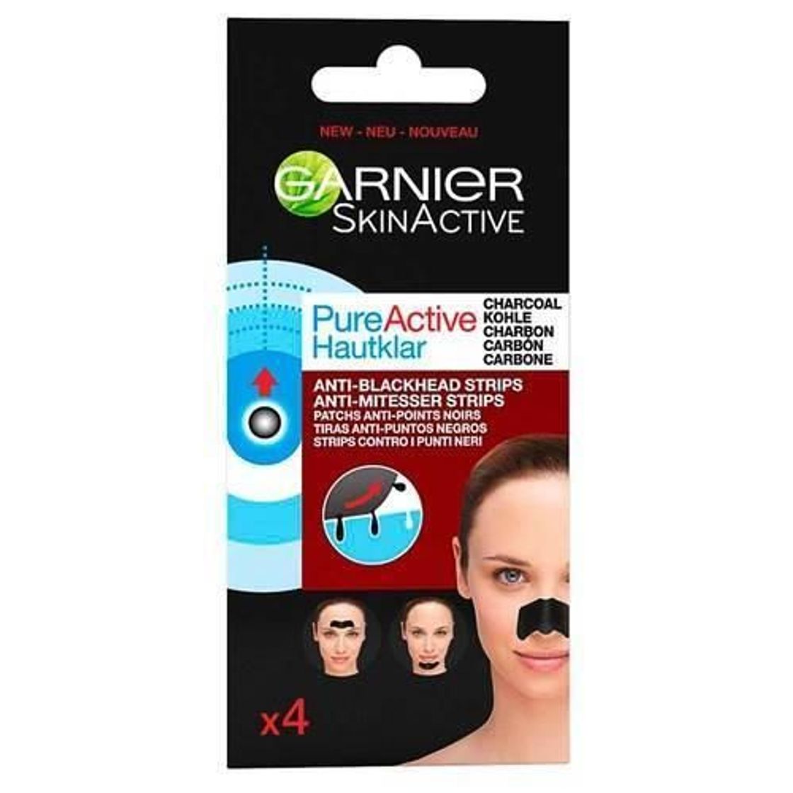 Fashion Bandas de Carvão Anti pontos negros Pure Active | garnier