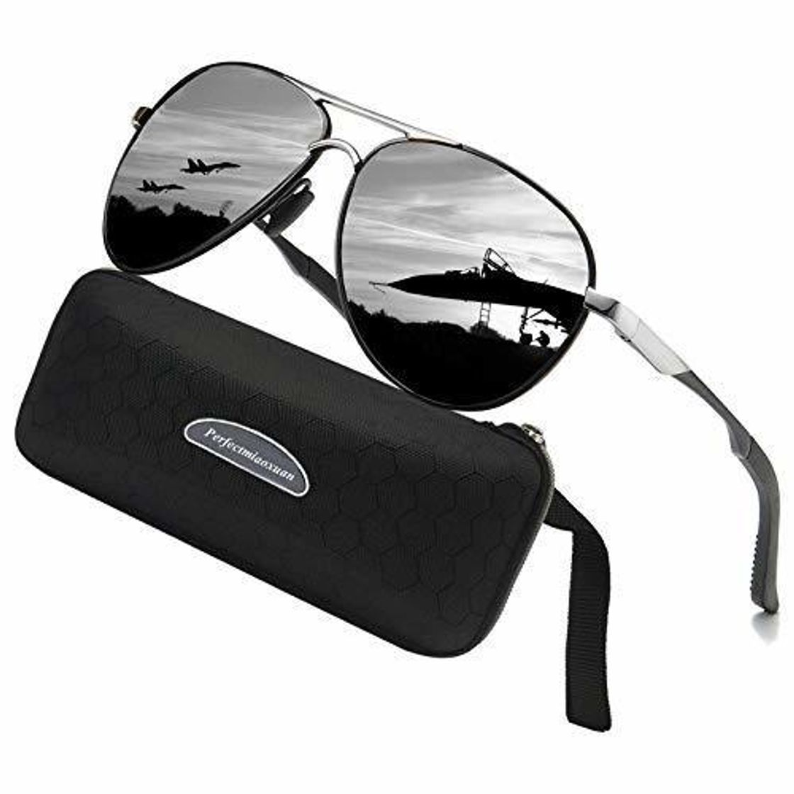 Product Gafas de sol polarizadas para hombre mujere metal Marco grande/Ciclismo Golf Conducción