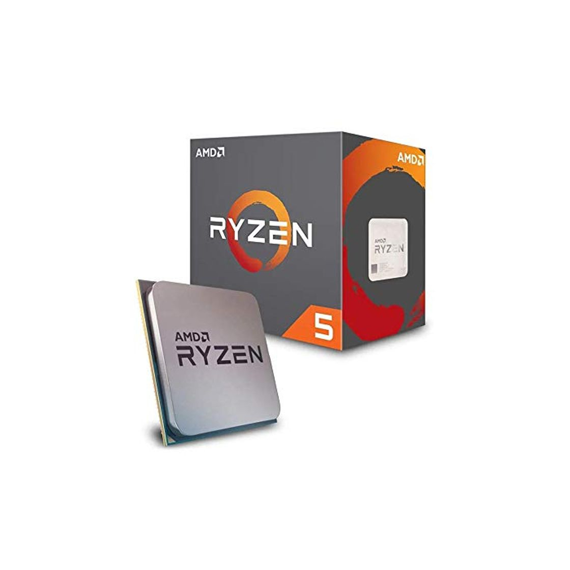 Electronic AMD Ryzen 5 2600X - Procesador con disipador de calor Wraith Spire