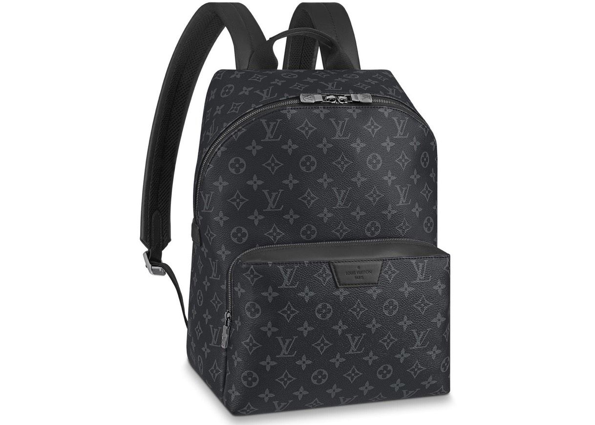 Social Louis Vuitton Discovery Backpack Monogram Eclipse PM Black
