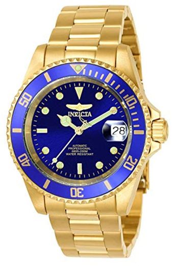 Invicta 8930OB Pro Diver Reloj Unisex acero inoxidable Automático Esfera azul