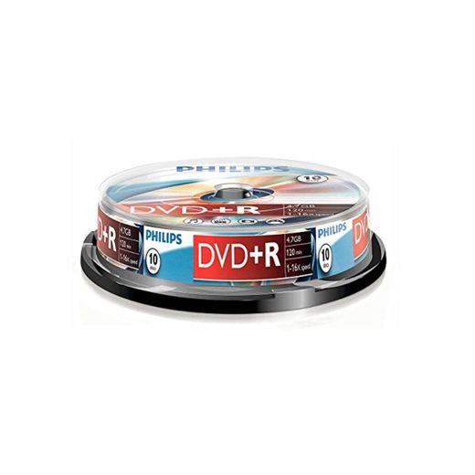 Philips DVD+R DR4S6B10F/00 - DVD+RW vírgenes