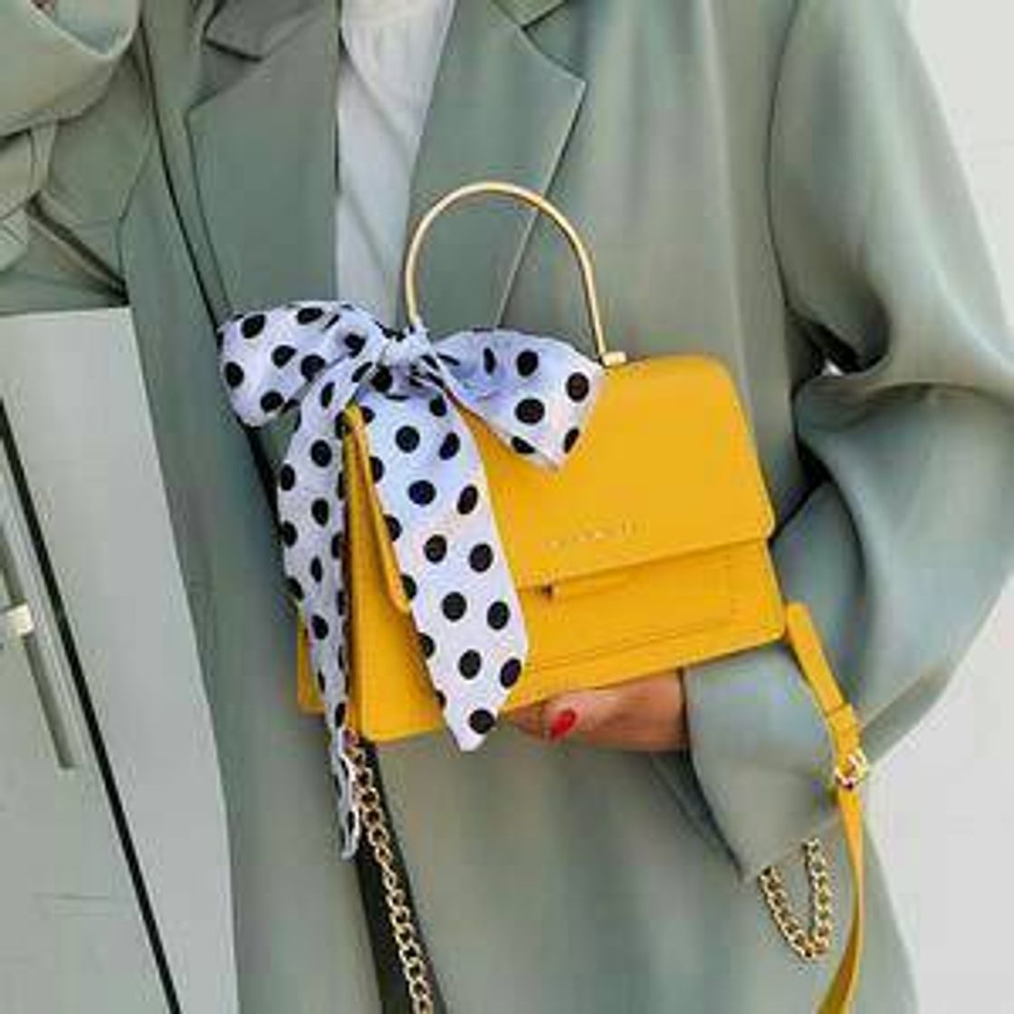 Moda Bolsa amarelo 