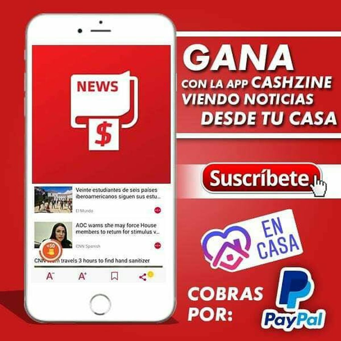 Social CASHZINE (GANA DINERO FÁCIL)