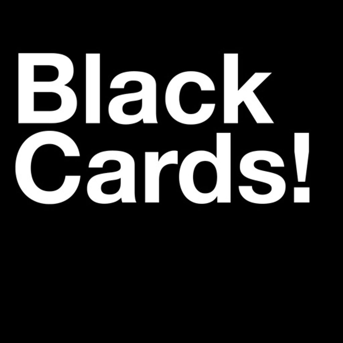 Apps Black Cards