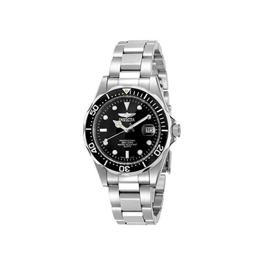 Invicta 8932 Pro Diver Reloj Unisex acero inoxidable Cuarzo Esfera negro