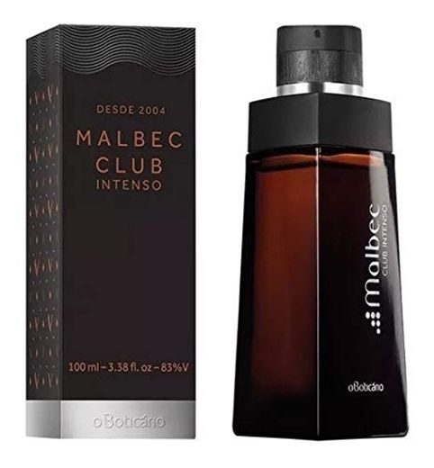 PERFUME MASCULINO MALBEC CLUB INTENSO O BOTICARIO