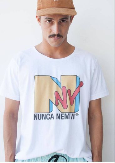 Camiseta Nunca nem vi