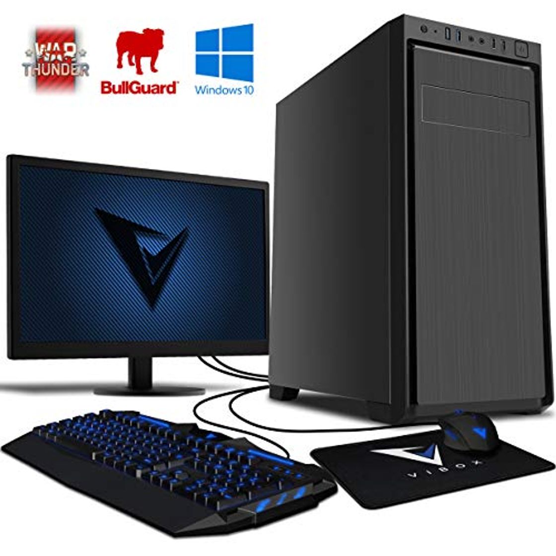 Products VIBOX Standard 3XW Gaming PC Ordenador de sobremesa con Cupón de Juego,