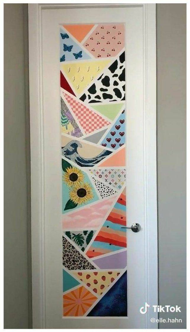 Social pintura porta
