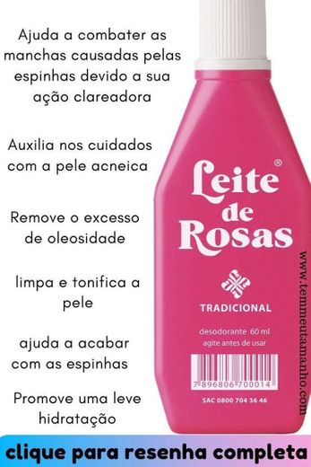 Leite de rosas