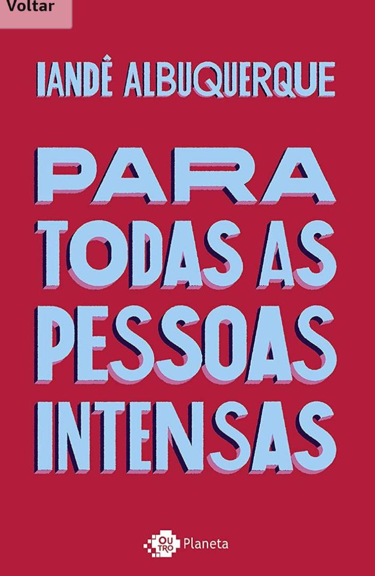 Libro Para todas as pessoas intensas