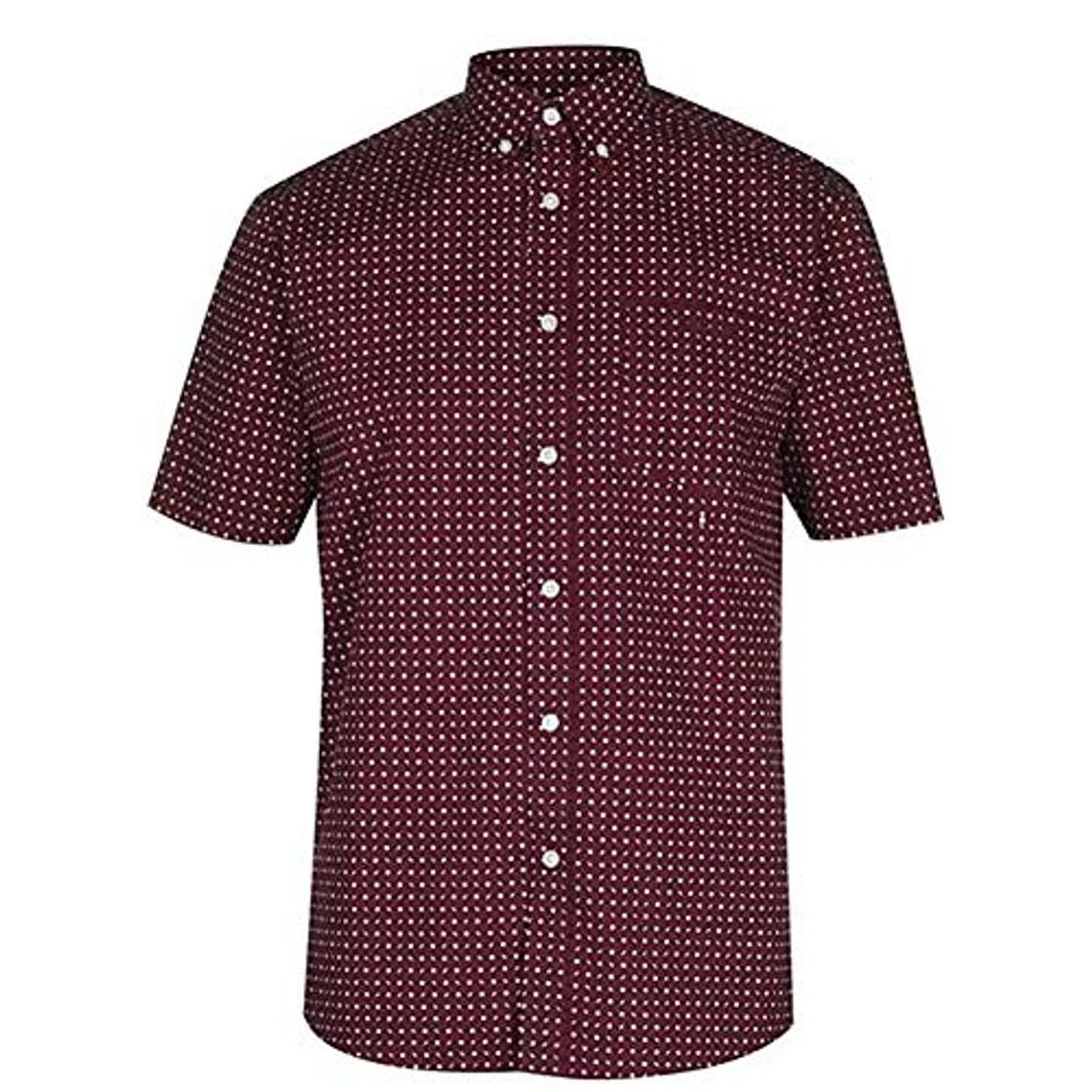 Producto Pierre Cardin Hombre Camisa de Manga Corta Estampado Cuadros o Geométrico con