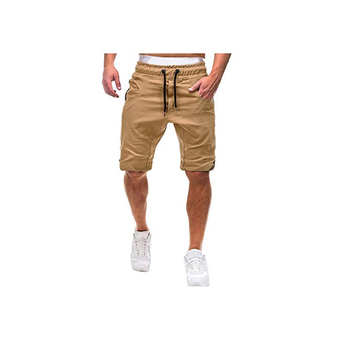 Producto Pantalones Cortos para Hombre Verano Cargo Shorts Bermuda Deporte Short Pantalón Sweatpant