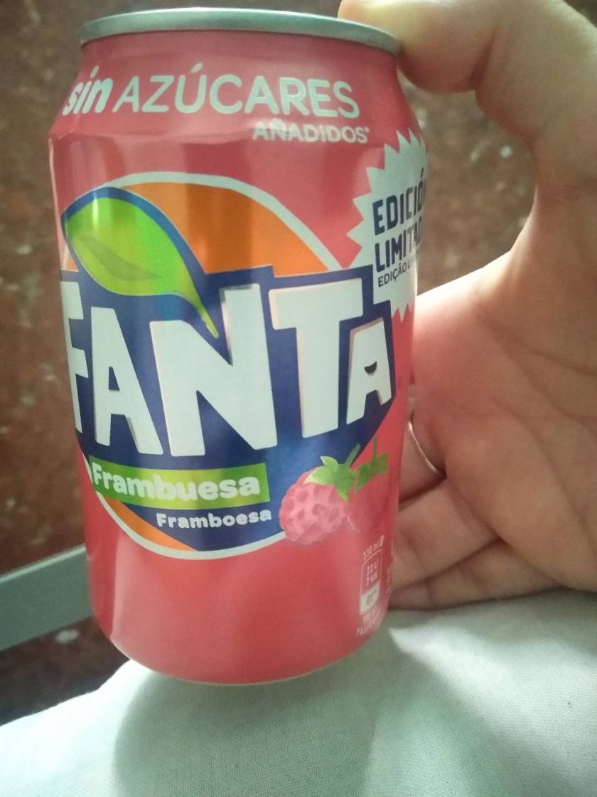 Moda Fanta frambuesa edición limitada sin azúcares