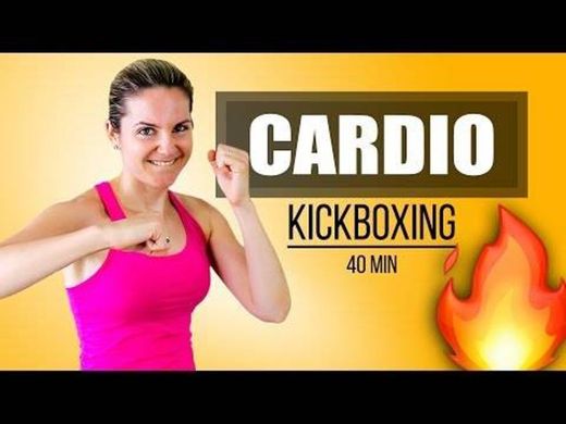 Rutina Para Destruir La Grasa Cardio Kickboxing - YouTube