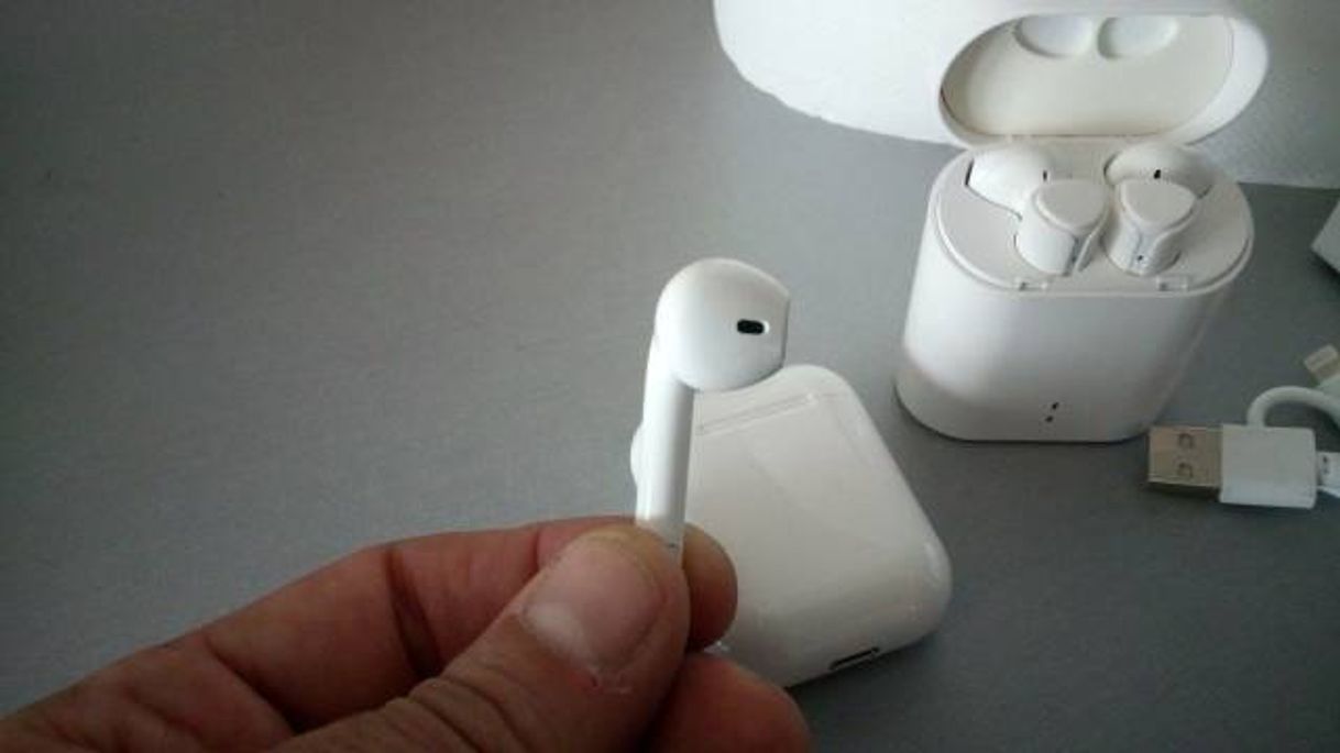 Social Auriculares inalámbricos i7 blancos