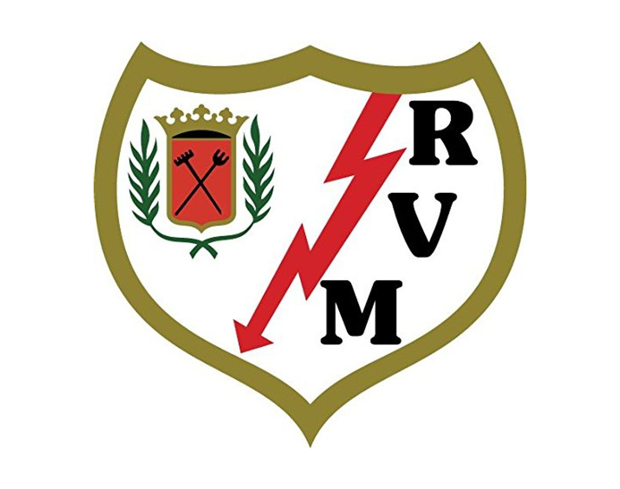 Producto Rayo Vallecano FC Spain Soccer Football Alta Calidad De Coche De Parachoques Etiqueta Engomada 12 x 12 cm