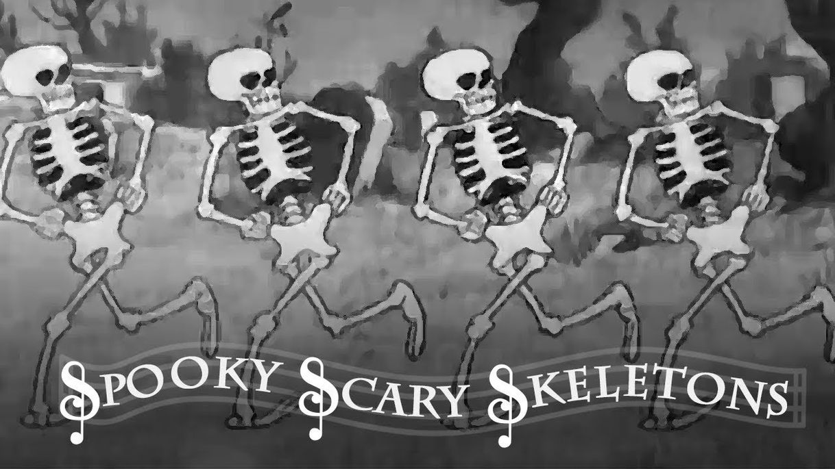 Music Spooky Scary Skeletons 💀