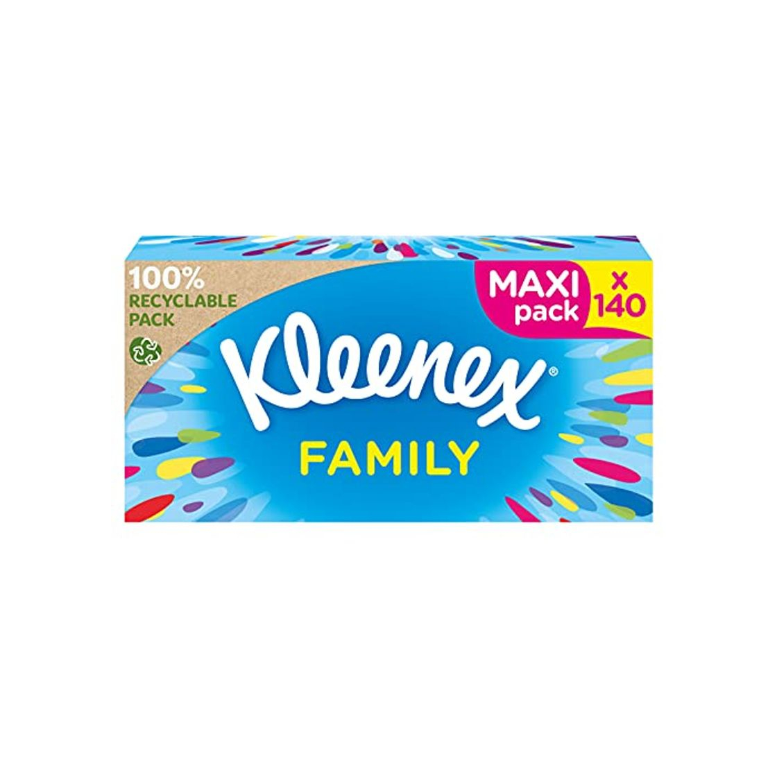 Fitness Kleenex Family 140 pañuelos