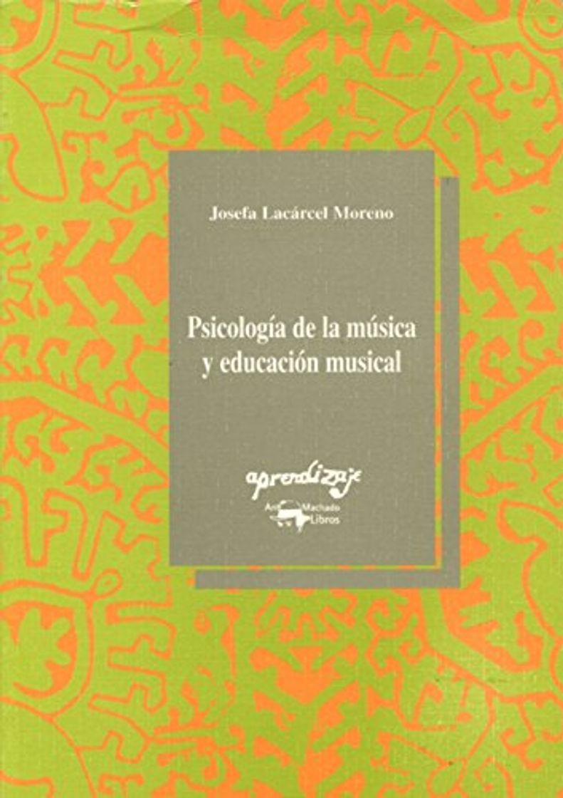 Book Psicología de la música y educación musical