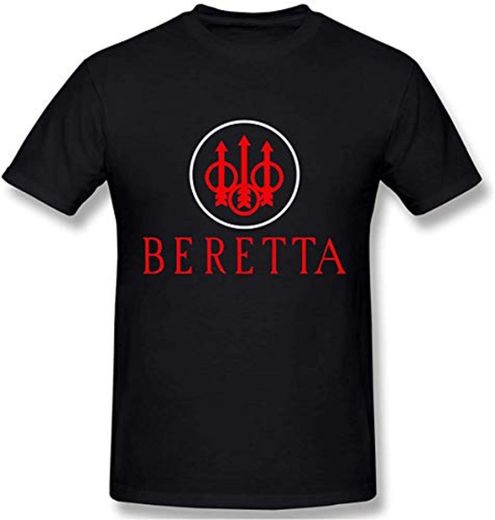 Beretta Orange Logo T Shirt Pro Gun Rights Rifle Pistol tee Charcoal