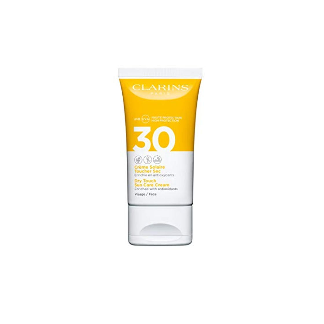 Product Clarins Dry Touch Sun Care Face Cream 50 ml SPF 30